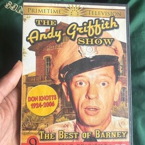 The Andy Griffith Show - The Best of Barney DVD (Yellow, Black)